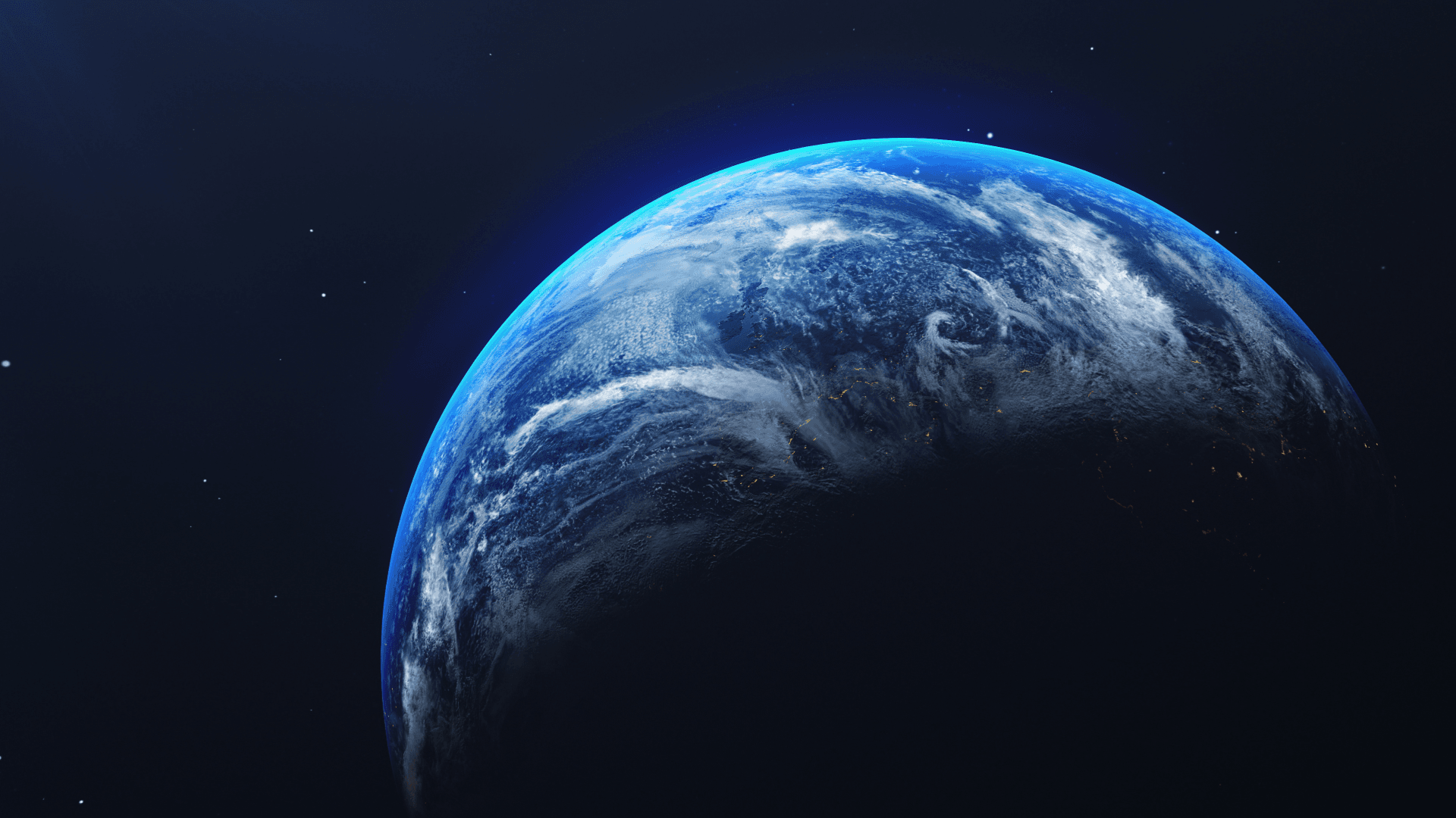 Abstract connected energy network background